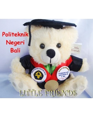 Boneka Wisuda Politeknik Negeri Bali (25 cm)